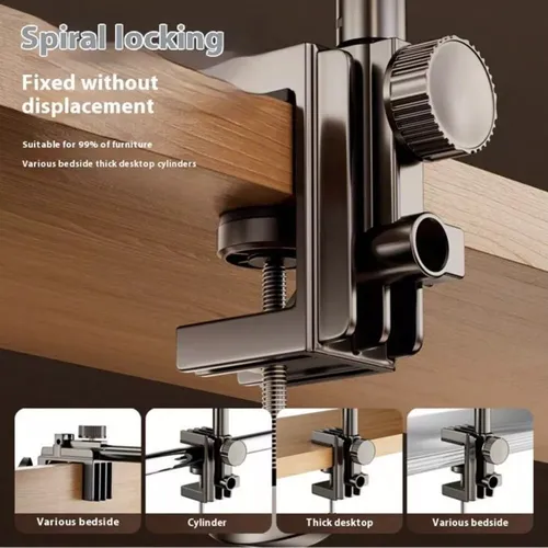 Soporte Para Cama Para Móvil Con Cuello De Ganso 360