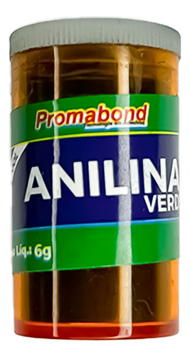 Anilina A Álcool Para Tingimento E Artesanato Cor Verde 4g