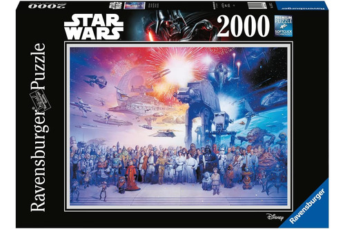 Ravensburger - Puzzle Star Wars, 2000 Piezas, Puzzle Adultos