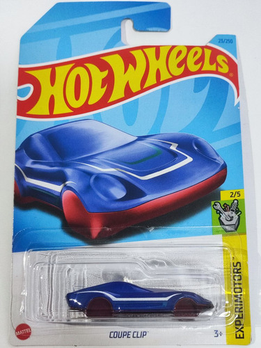 Coupe Clip, Llavero Hotwheels Azul 2023