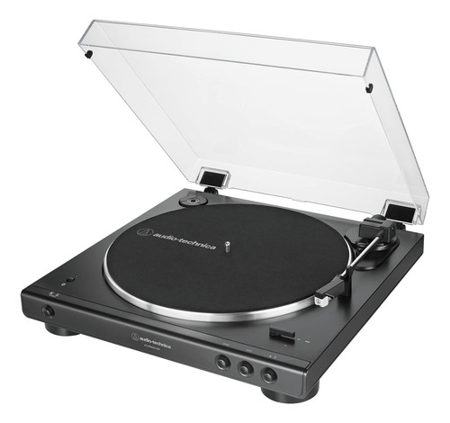 Audio-technica At-lp60xbt-usb-bk Cinturón Totalmente Auto...