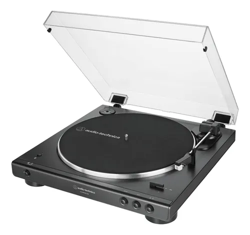 Audio-technica At-lp60xbt-usb-bk Cinturón Totalmente Auto...