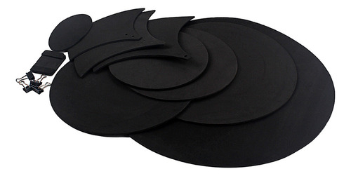 Set De Silenciadores Mute Pads, Tambor Y Cabeza De Platillo
