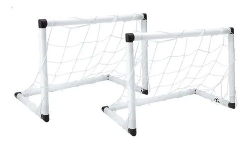 Mini Trave Gol Futebol Infantil 2 Em 1 Com Bola E Bomba - Dm