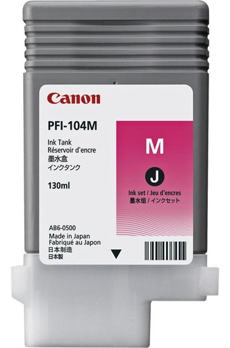 Cartucho De Tinta Canon Pfi 104 M Magenta