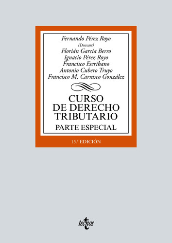 Libro Curso De Derecho Tributario 2021 De Vvaa Tecnos