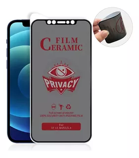 Protector Pantalla Para iPhone. Ceramic Antiespia Privacy Hd