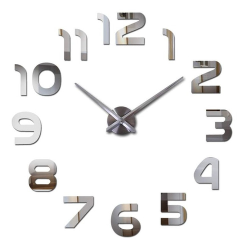 Imagen 1 de 9 de Reloj De Pared 3d