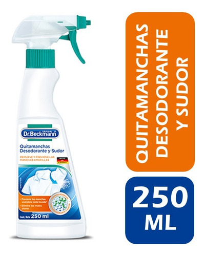 Dr. Beckmann Quitamanchas Desodorante Y Sudor