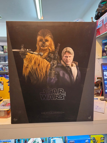 * Hot Toys Star Wars Episode 7 Han Solo Y Chewbacca