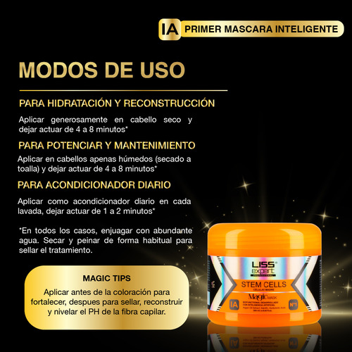Liss Expert Máscara Células Madres Magic Mask 1000ml