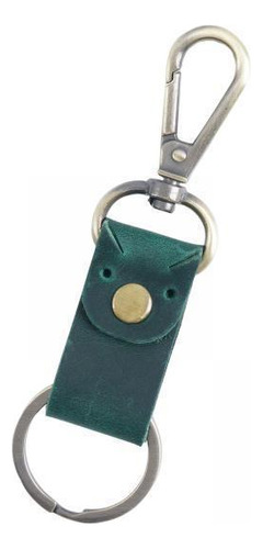 3 Llavero De Cuero A La Moda, Soporte Para Llavero, Verde