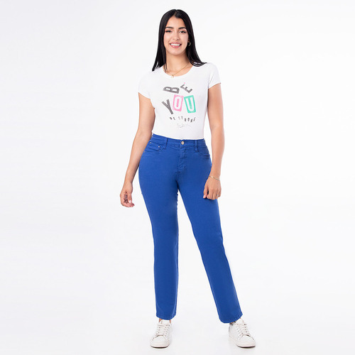 Pantalon Cargo Drill Stretch Pionier Diana Ten Mujer