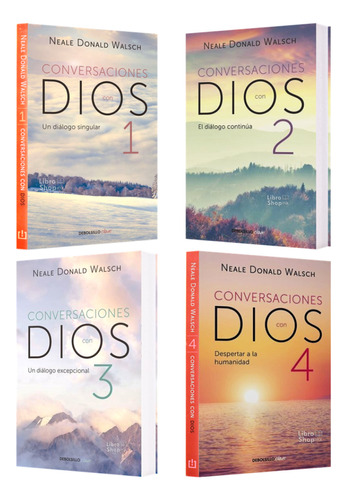 Conversaciones Con Dios Colección Completa 4 Libros Neale D.