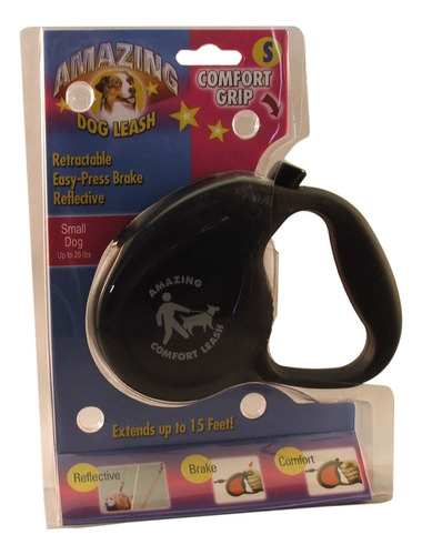 Amazing Comfort Grip Correa Retacable Para Perros/gatos De H