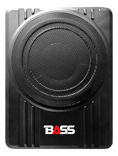 Bass Bajo Plano Subwoofer Amplificado 2000w + Kit Cables