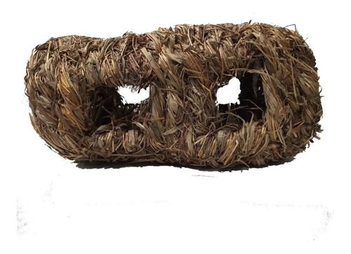 Imagen 4 de 4 de Cueva Tunel Escondite Roedores Pequeños Fibra Vegetal 20cm