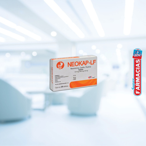 Neokap-lf 20 Tabs Neomicina Caolin Pectina 12928030 Mg