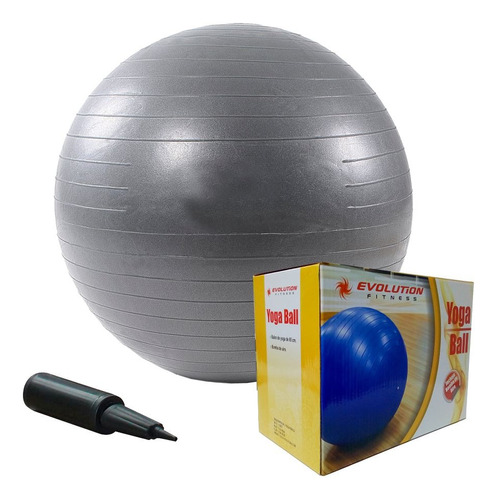 Pelota De Pilates Evolution De 55 Cm Con Inflador