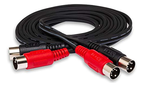 Hosa Mid202 Midi Doble Cable De 6 Pies 5 Pines Din Paquete D