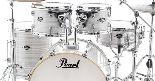 Bateria Pearl Export Exx White 22,10,12,16 Ferragens