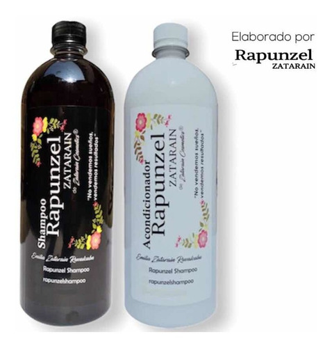 Shampoo Rapunzel Y Acondicionador Zatarain Original