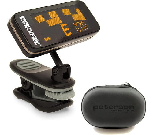 Peterson Stroboclip Hd Clip-on Tuner Bundle Con Funda Protec