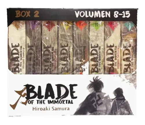 Blade Of The Inmortal - Boxset 2: Blade Of The Inmortal - Boxset 2, De Hiroaki Samura. Serie Blade Of The Inmortal - Boxset 2, Vol. 2. Editorial Panini, Tapa Blanda, Edición 1 En Español, 2023