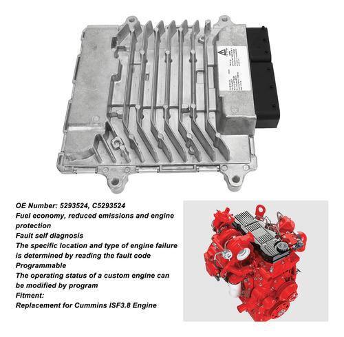 Unidad De Control Del Motor Ecu 5293524 Computadora Ecm Prog