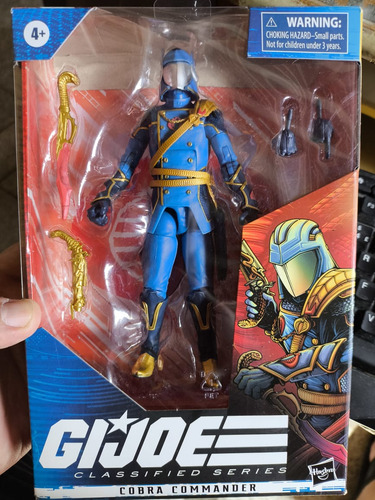 G.i. Joe Classified #06 Cobra Commander Regal Original Hasbr