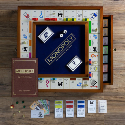 Juego De Mesa Edicion De Lujo Monopoly Trophy