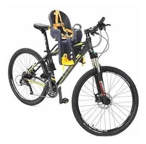 Imagen 2 de 6 de Silla Para Bicicleta Delantera Bebés Y Niños Hasta 33 Lbs