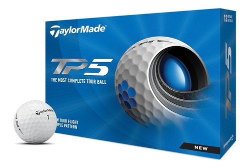 Imagen 1 de 10 de Pelotas Golf Taylormade Tp5 Golfargentino