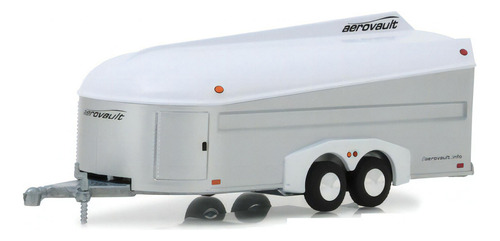 Trailer Aerovault Mkii Hobby Exclusive Greenlight 1/64 Cor Branco