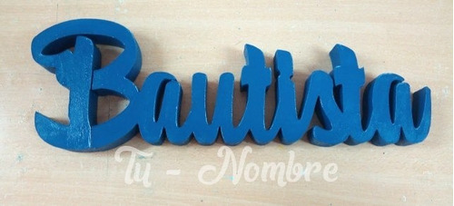 Letras Corporea 20 Cm Pintadas Polyfan