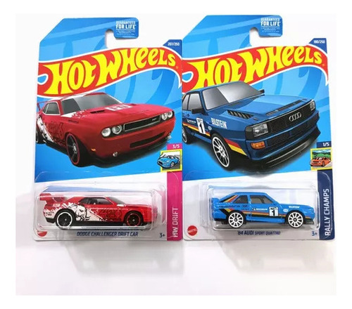 Hot Wheels Carritos Originales 2 Unidades Escala 1/64