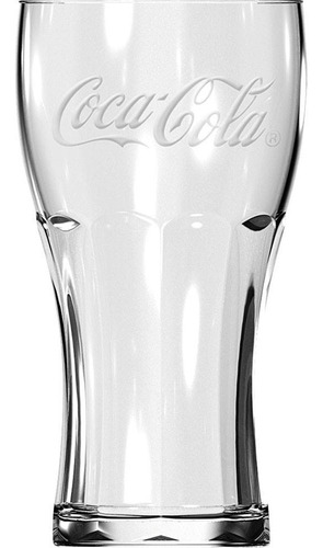 Copo Contour Coca-cola 470ml Unidade - Transparente Ou Verde