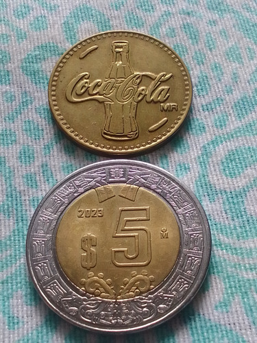 Ficha De Coca Cola. (Usado)