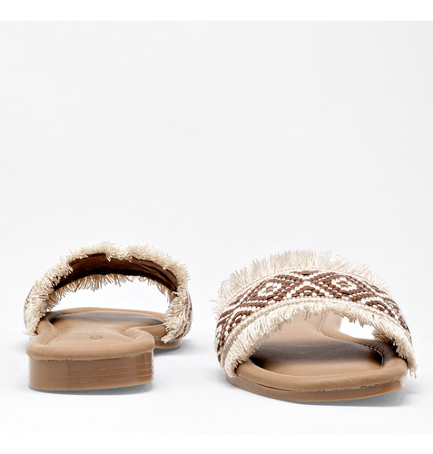 Sandalias Dama Mora Tierra Latte Camel 125-463