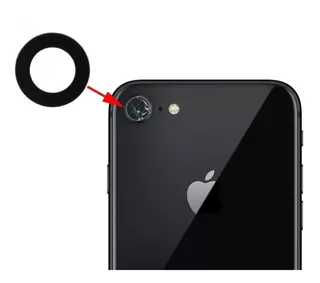 Lente Luna Glass Para Camara Trasera De iPhone 8 / Se 2020