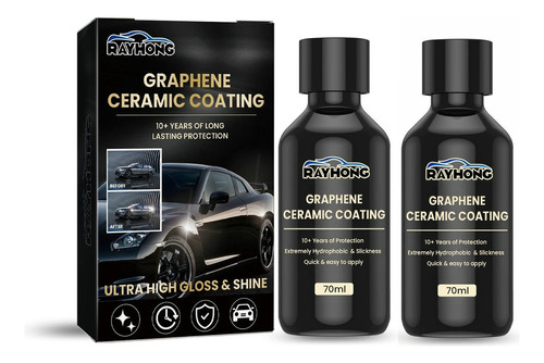 2×revestimiento Cerámico De Grafeno W For Automóviles