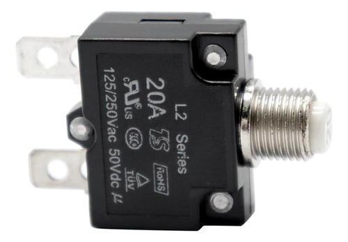 3 X 3-6pack 12v-24v Disyuntor Reiniciable Con 3 Piezas