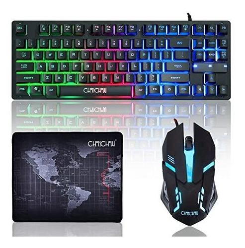 Set De Teclado Y Mouse Para Juegos M102-c Por   Chonchow