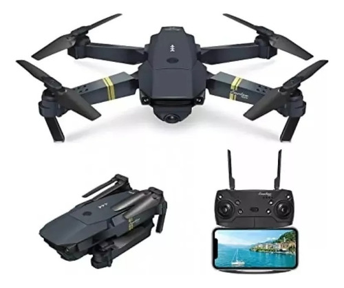 Drone Plegable Hd1080 Wifi Control Remoto+ Bolso Vuelo Smart