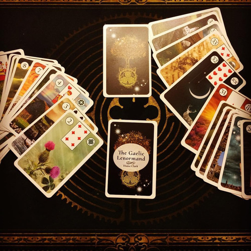 Lenormand Gaelic Oraculo Con Manual En Español Tarot