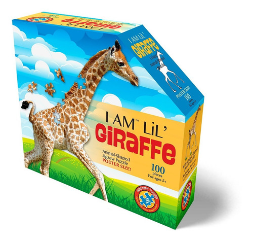 Rompecabezas - I Am Giraffe Madd Capp Puzzle Jr. 100