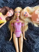 Comprar Mini Lote De Muñecas Barbie En Buen Estado De Mattel