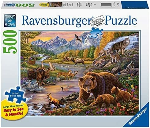 Ravensburger Wilderness Rompecabezas De Gran Formato De 500
