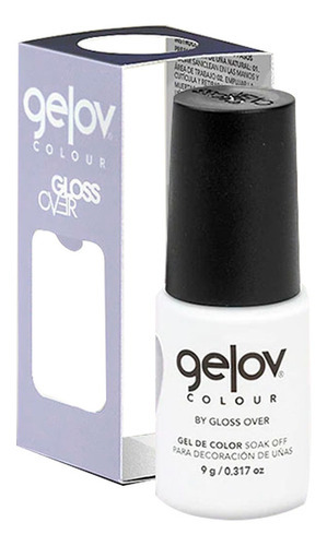 Gel Para Uñas Gama Soul Gelov 25 Tonos Pastel 9g Gloss Over Color Loaf 961