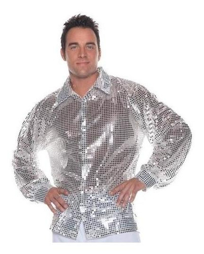 Accesorio De Halloween Talla Xxl Para Hombre Camisa Disco